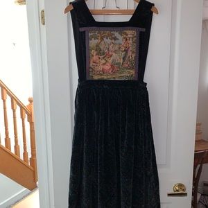 Vintage velvet dress